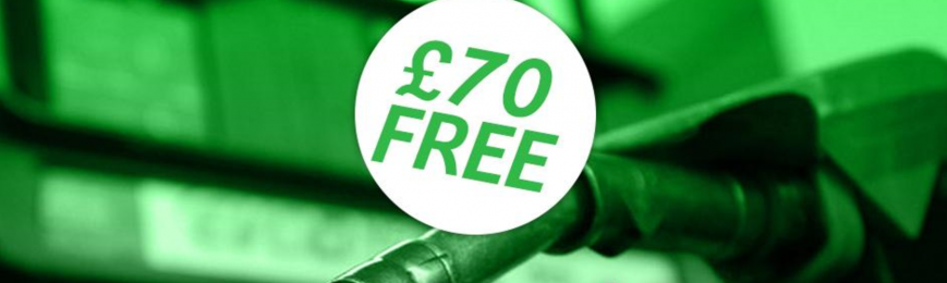 £70 of Free Petrol