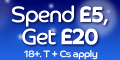 £20 Bonus from Gala – Keep your winnings
