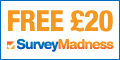 Get £20 From Survey Madness