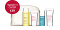 Discover the beautiful world of Clarins with your welcome gift