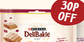 30p off DeliBakie Snacks