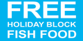 Holiday Fish Food Blocks