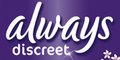 £2.50 off a Pack of Always Discreet