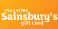 Win a £2,000 Sainsbury’s Gift Card