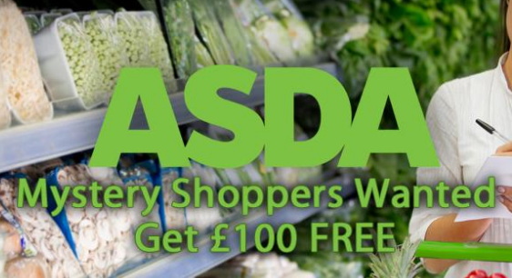 Mystery shoppers needed – shop for free at ASDA