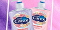 Bottle of Carex Love Hearts Handwash